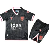 2025-26 Kids West Bromwich Third Away Soccer Jersey