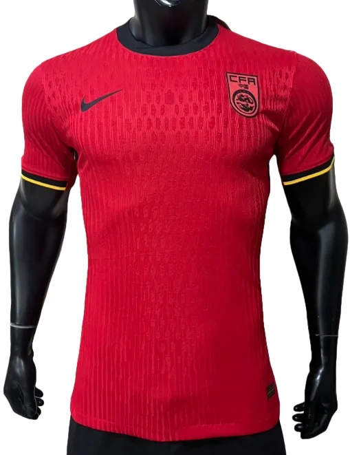2026-27 Mens China red home Player soccer jersey