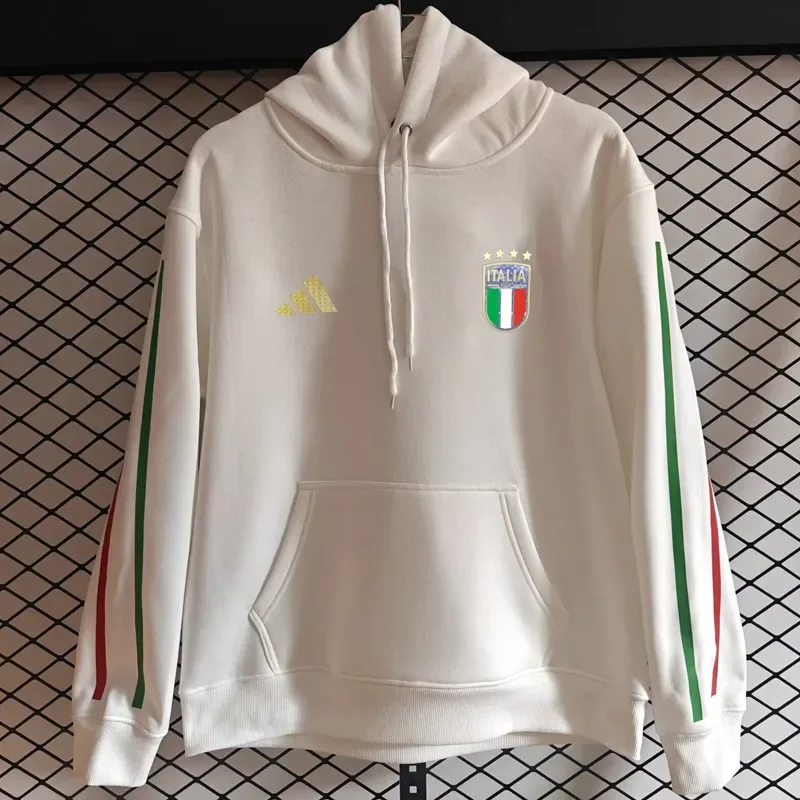 2026-27 Mens Italy White Hoody