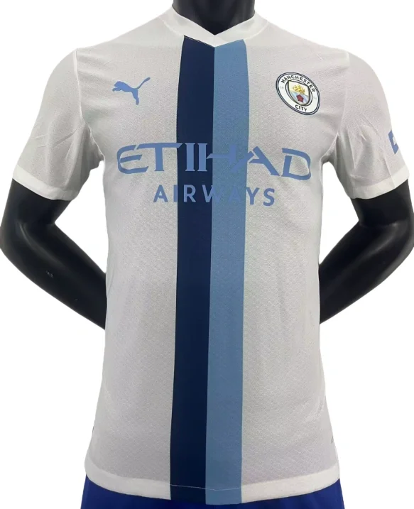 2026-27 Mens Manchester City white Player version  soccer Jersey