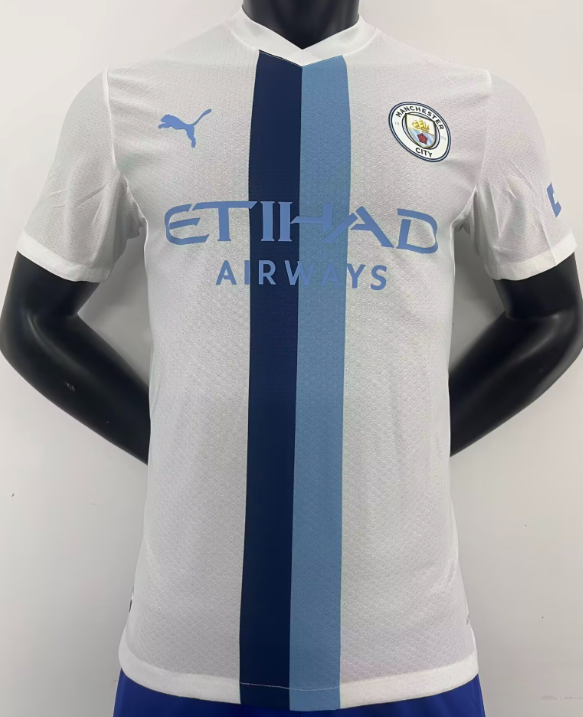 2026-27 Mens Manchester City white Player version  soccer Jersey