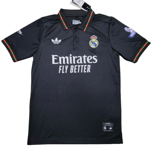 2025-26 Mens Real Madrid home white soccer Jersey
