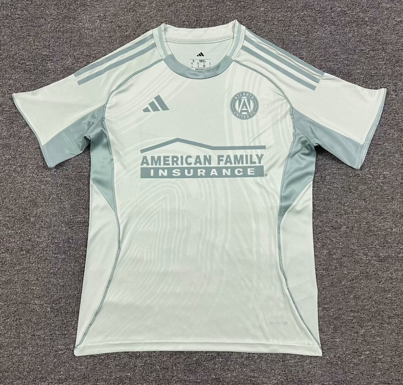 2025-26 Mens Atlanta United  light color Fans soccer jersey