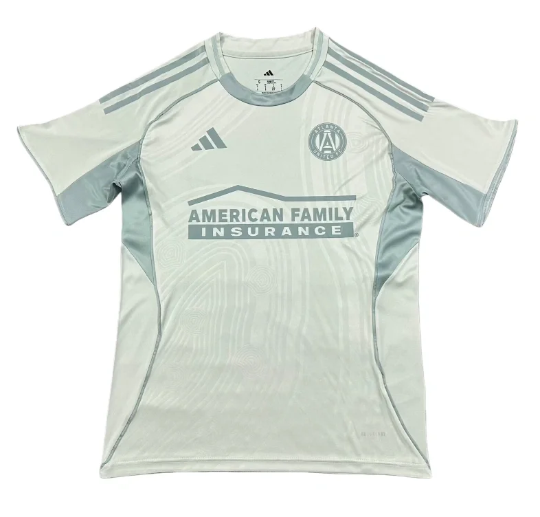 2025-26 Mens Atlanta United  light color Fans soccer jersey