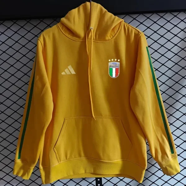 2026-27 Mens Italy Yellow Hoody