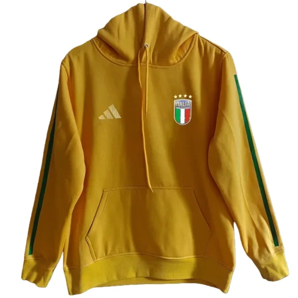 2026-27 Mens Italy Yellow Hoody