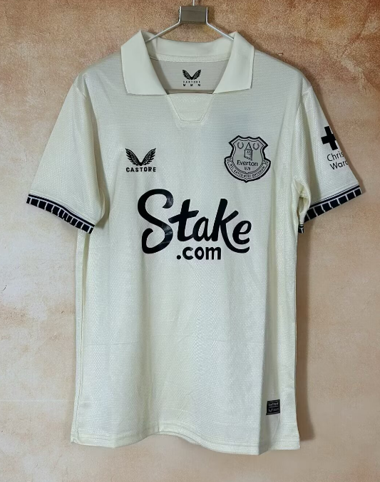 2025-26 Mens Everton away Soccer Jersey Fans Version
