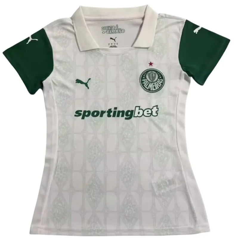 2025-26 Women  Palmeiras Away 1:1 Fans Soccer Jersey