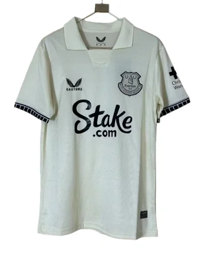 2025-26 Mens Everton away Soccer Jersey Fans Version