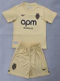 2025-26 Kids AS Monaco third away soccer Jersey