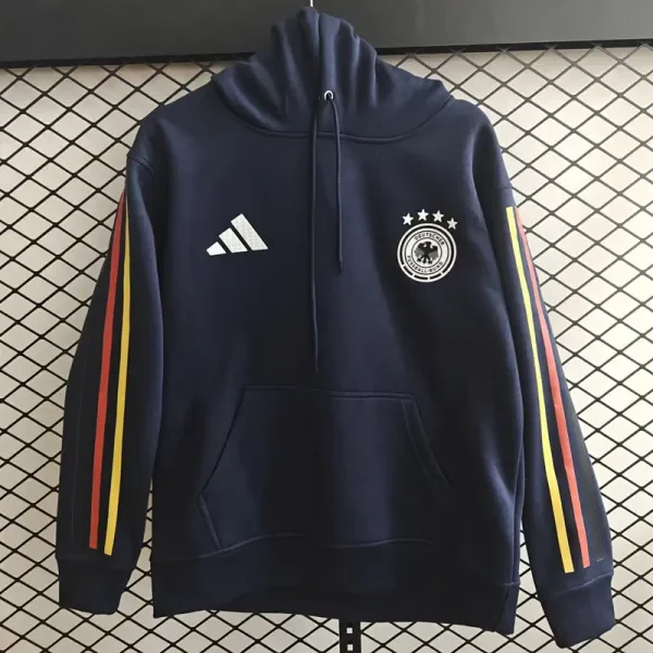 2026-27 Germany Royal blue Hoody 宝蓝色(加绒)