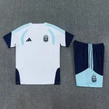 2025-26 Mens Argentina white Training Short Suit