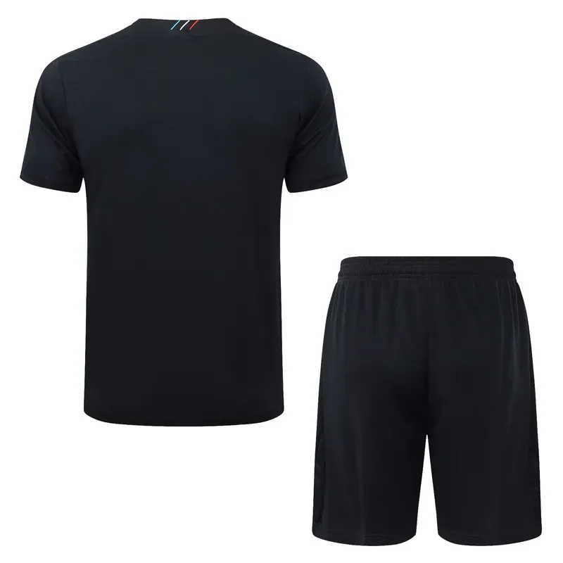 2025-26 PSG Jordan Black Training Short Suit #D25275