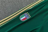 2026-27 Italy Green Half Pull Tracksuit (半拉链)