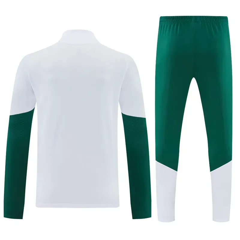 2026-27 Italy White Half Pull Tracksuit (半拉链)