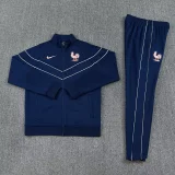 2026-27 France Royal blue Jacket Tracksuit