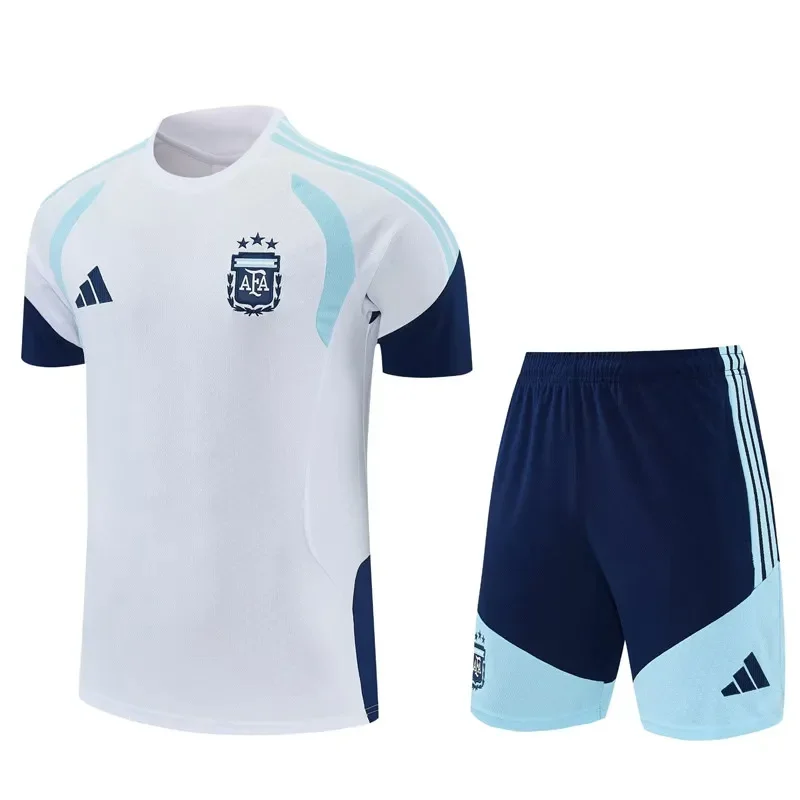 2025-26 Mens Argentina white Training Short Suit