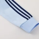 2025-26 Ad Oasis Sky Blue Jacket Tracksuit  #AJ22