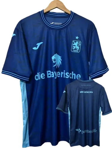 2025-26 Munchen 1860 Away Fans Soccer Jersey