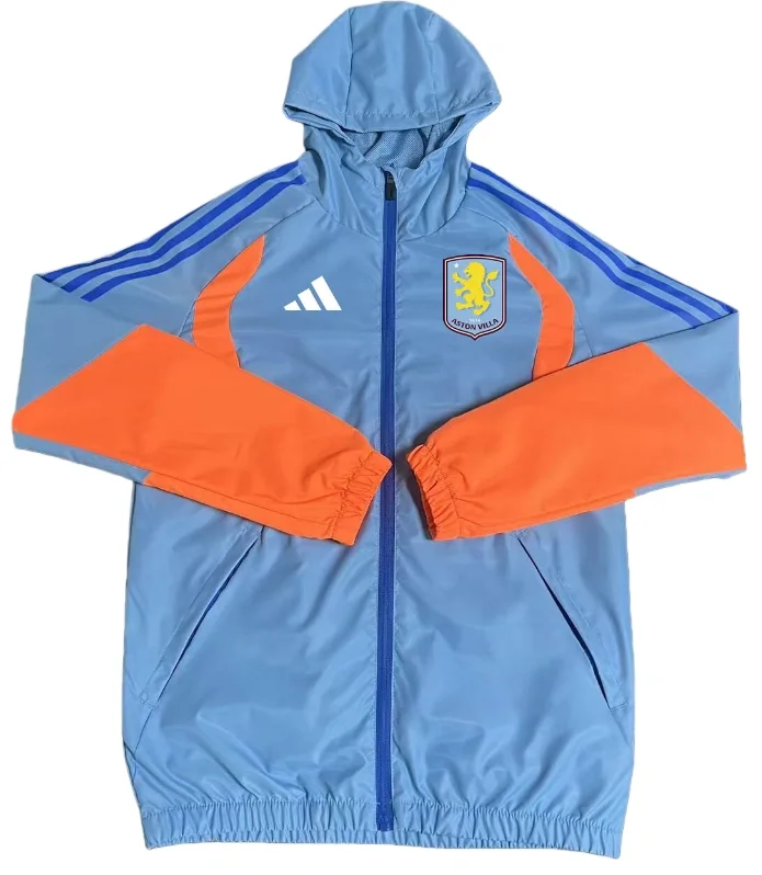 2026-27 Aston Villa light blue Windbreaker