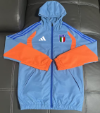 2026-27 Mens  Italy light blue Windbreaker