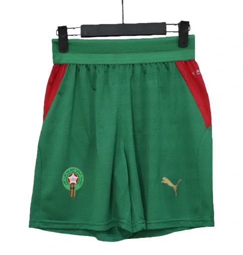2025-26 Mens Morocco green player Shorts Pants