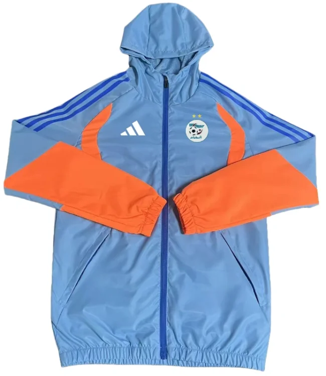 2026-27 Algeria light blue Windbreaker