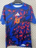 2026-27 Mens Universidad De Chile Blue Red Soccer Jersey