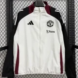 2026-27 Mens Manchester United Black White Windbreaker