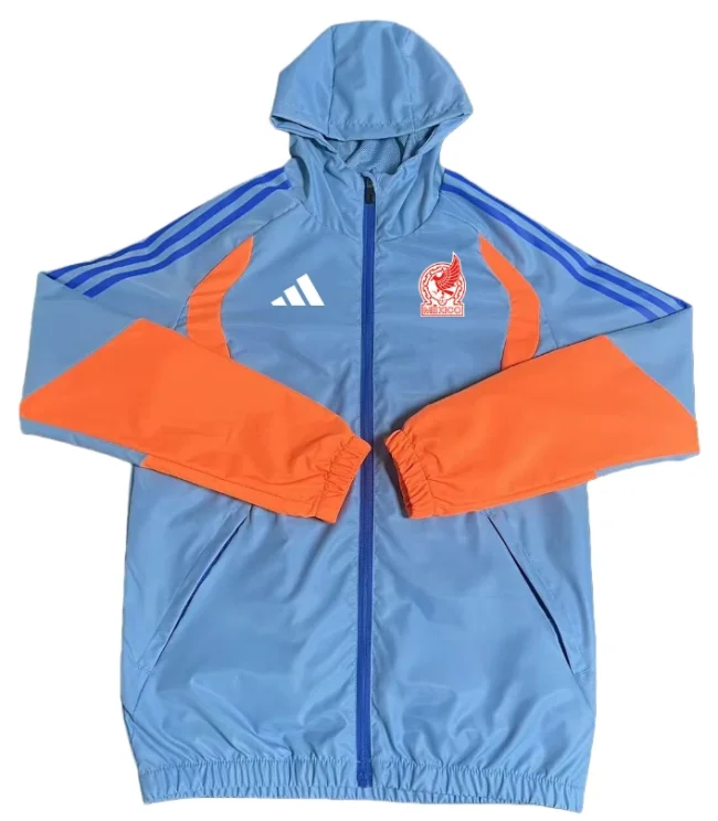 2026-27 Mens Mexico light blue Windbreaker