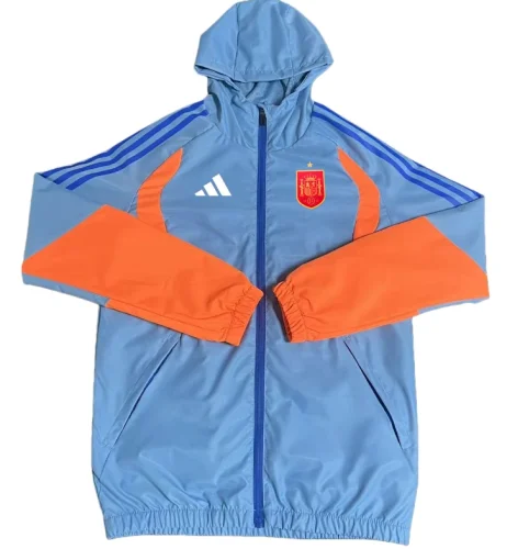 2026-27 Spain light blue Windbreaker