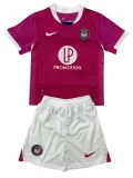 2025-26 Kids Toulouse FC  Away red Soccer Jersey