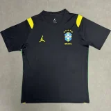 2026-27 Mens Brazil Black Training shirts