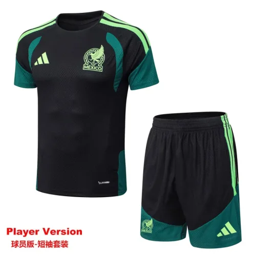 2026-27 Mexico Black Player Version Training Short Suit (球员短套装)#D2603