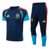 2026-27 Spain royal blue Tracksuit D2603#
