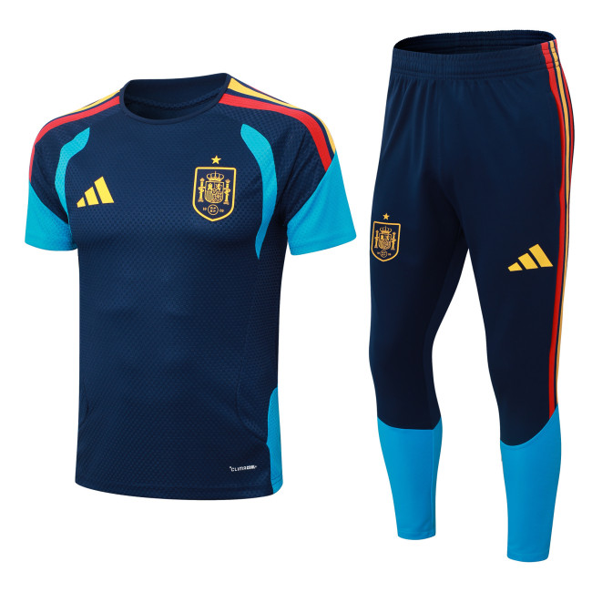 2026-27 Spain royal blue Tracksuit D2603#