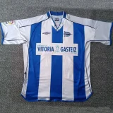 2003-2004 Deportivo Alaves Home Retro Soccer Jersey
