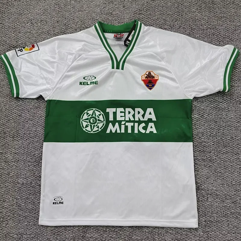 1999-2000 Elche CF Home Retro Soccer Jersey