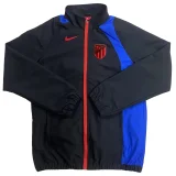 2025-26 Mens Atletico Madrid Black Windbreaker