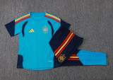 2026-27 Spain light blue Tracksuit D2603#