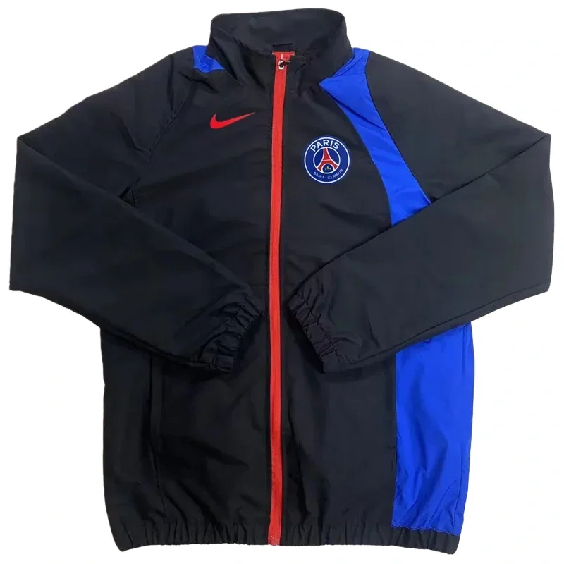 2025-26 PSG Black Windbreaker