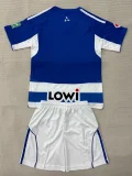 2025-26 Kids Granada Away blue wihte soccer Jersey