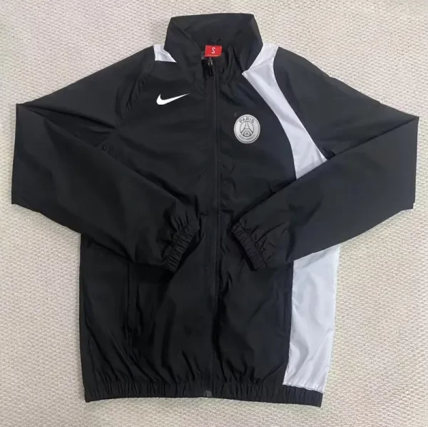 2025-26 PSG Black Windbreaker
