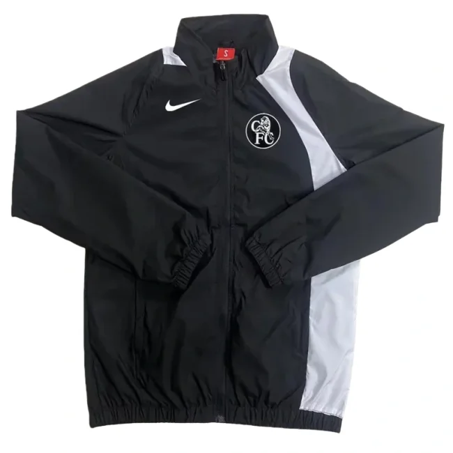 2025-26 Mens Chelsea Black Windbreaker