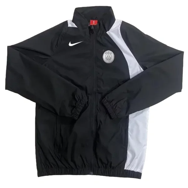 2025-26 PSG Black Windbreaker
