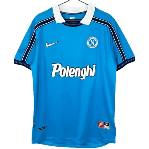 1998-99 Napoli Home Retro Soccer Jersey
