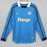 1998-1999 Napoli Home Long Sleeve Retro Soccer Jersey