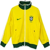 2010-2011 Brazil Yellow Retro Windbreaker
