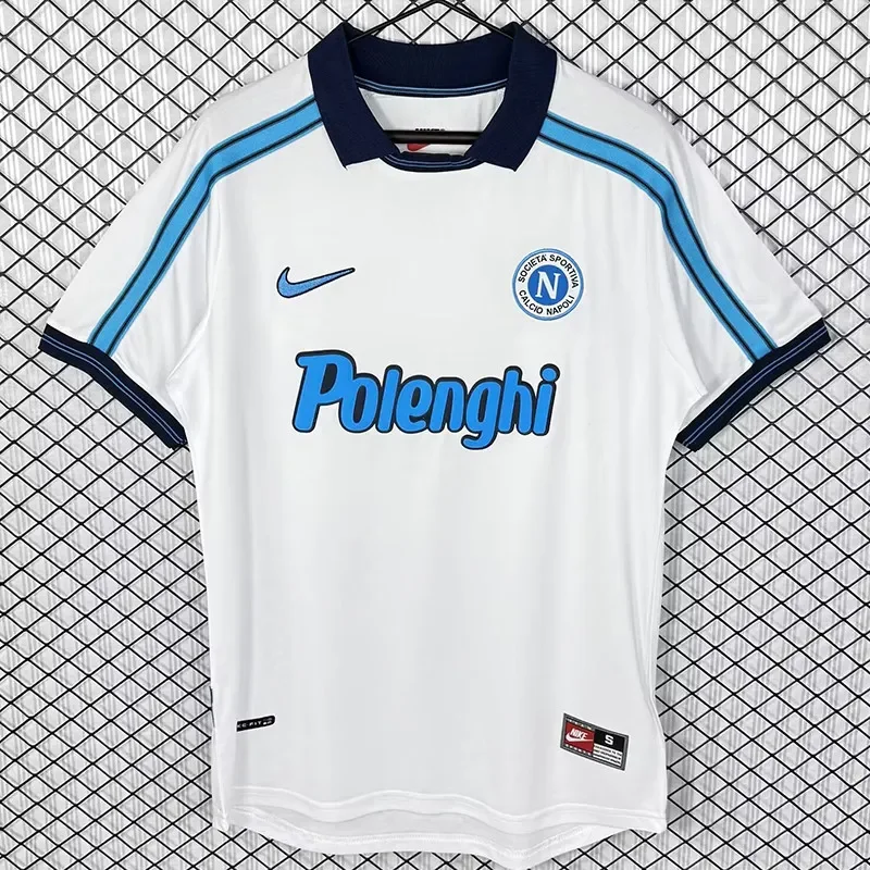 1998/1999 Napoli Away Retro Soccer Jersey