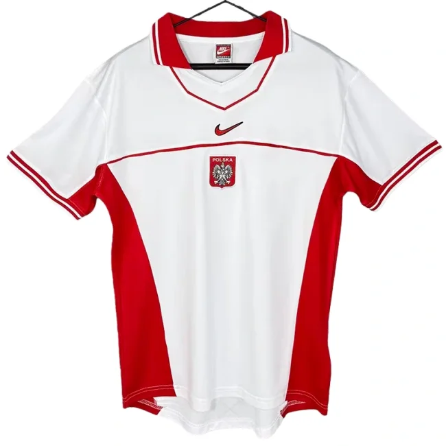 1997 Poland Home Retro Soccer Jersey